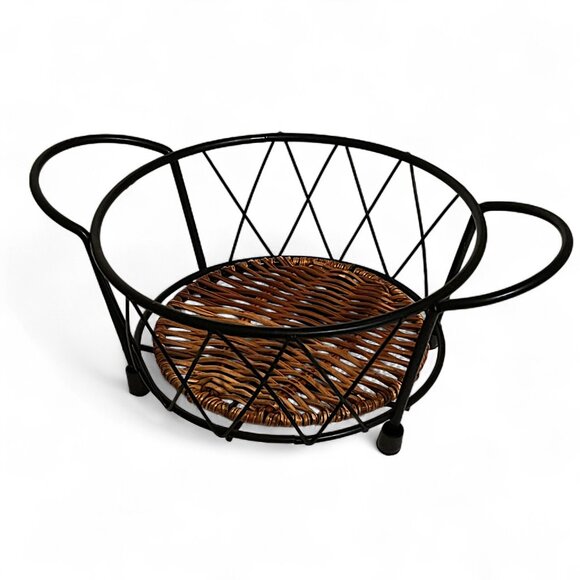 Temptations By Tara Bakeware Old World Green 1Qt Round W/ Lid And Stand - Picture 3 of 11